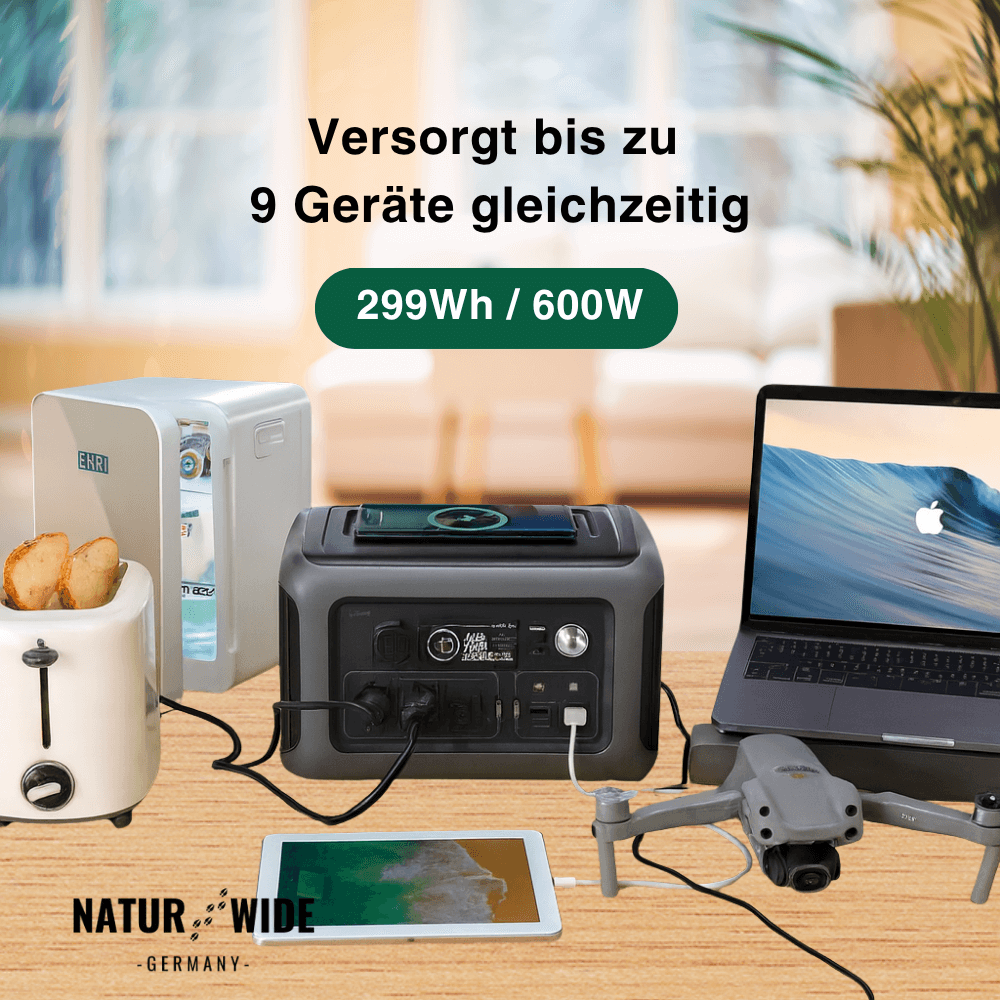 Powerstation Blackout Cube, 299 Wh, 600 W – Ansicht 9