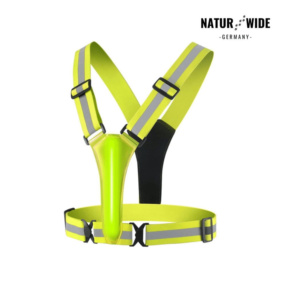 RunSafe LED-Leuchtweste zum Laufen & Radfahren – Ansicht 7