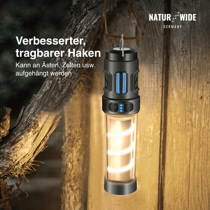 5-in-1-Campinglampe mit Mückenschutz & Stativ – Ansicht 11
