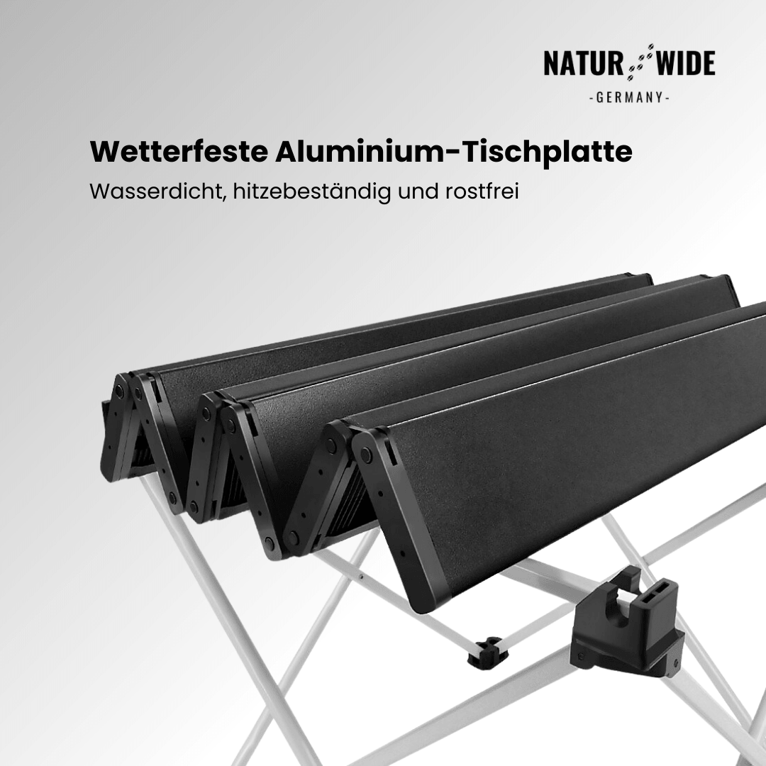 Ultraleichter Alu-Klapptisch, ca. 1 kg, 2 Größen – Ansicht 9
