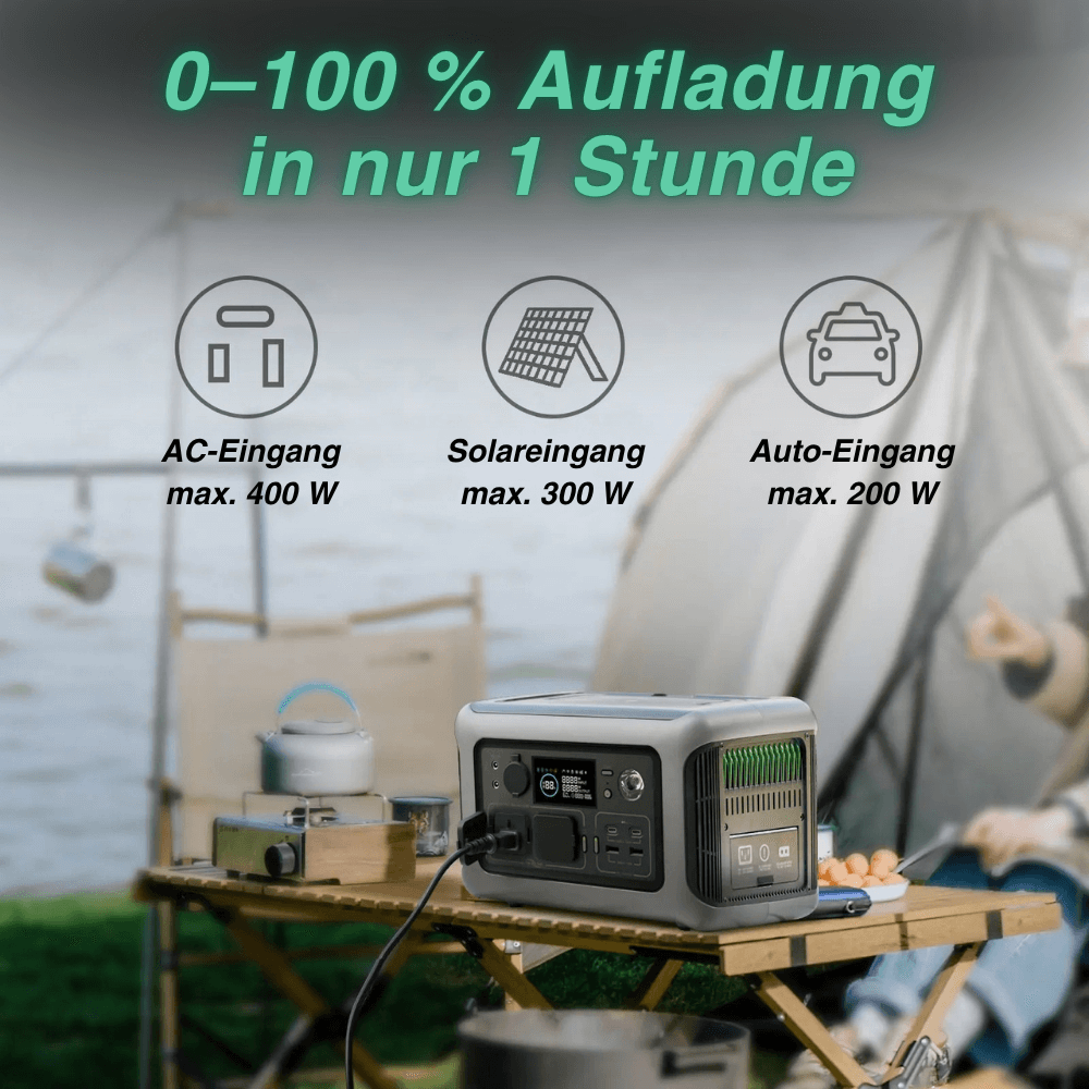 Powerstation Blackout Cube, 299 Wh, 600 W – Ansicht 8