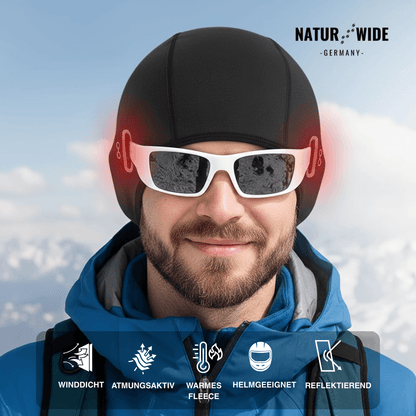 Helm-Unterziehmütze mit Fleece für den Winter – Ansicht 8