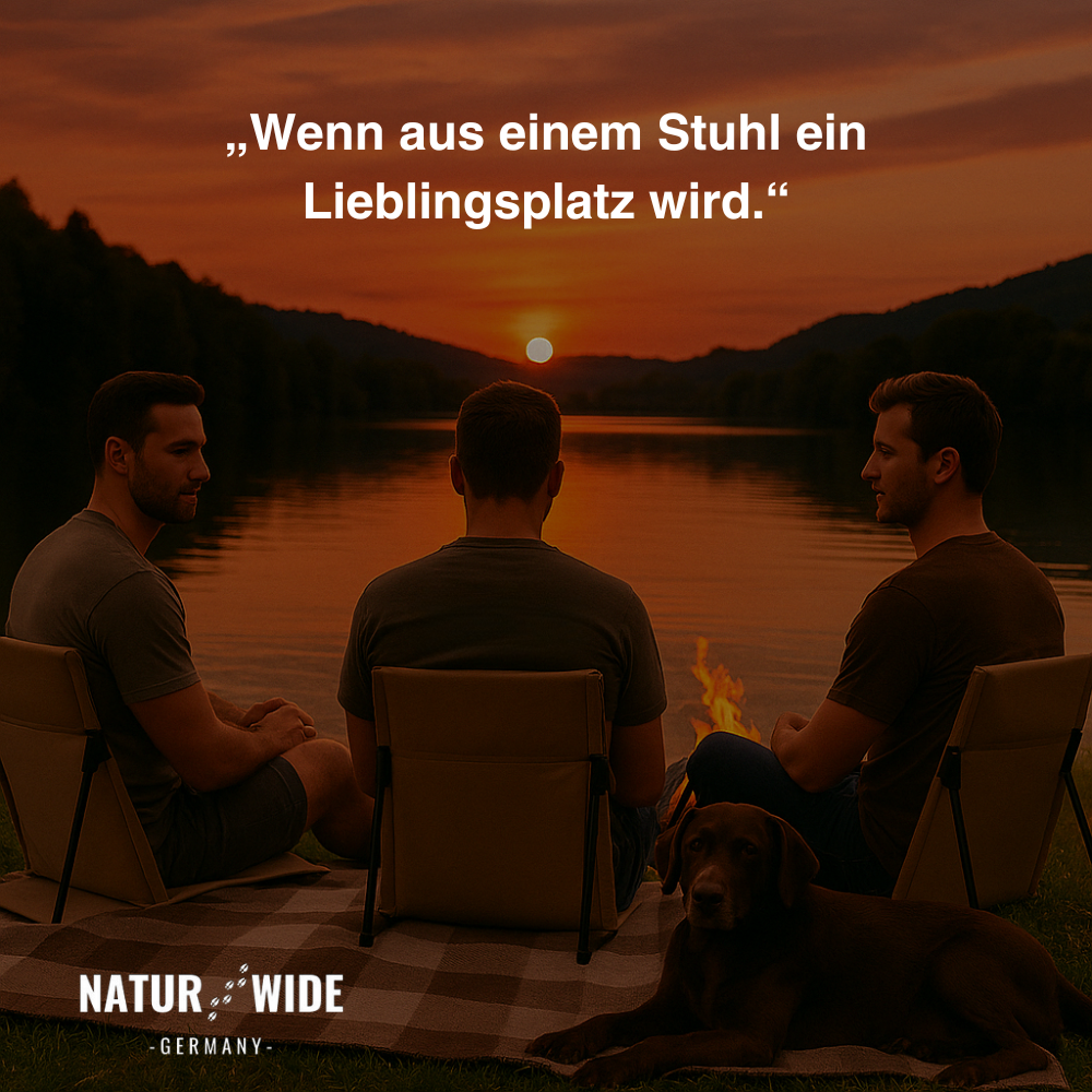 SitzFix Bodenstuhl mit Rückenlehne, nur 500 g – Ansicht 8