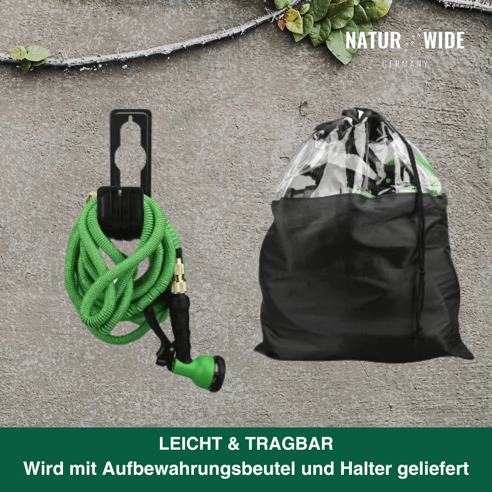 Flexibler Gartenschlauch mit 7 Sprühfunktionen – Ansicht 2