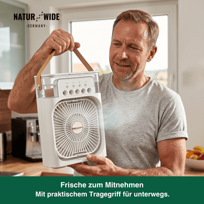 USB-Luftkühler 3-in-1 mit Nebel & LED-Licht – Ansicht 2