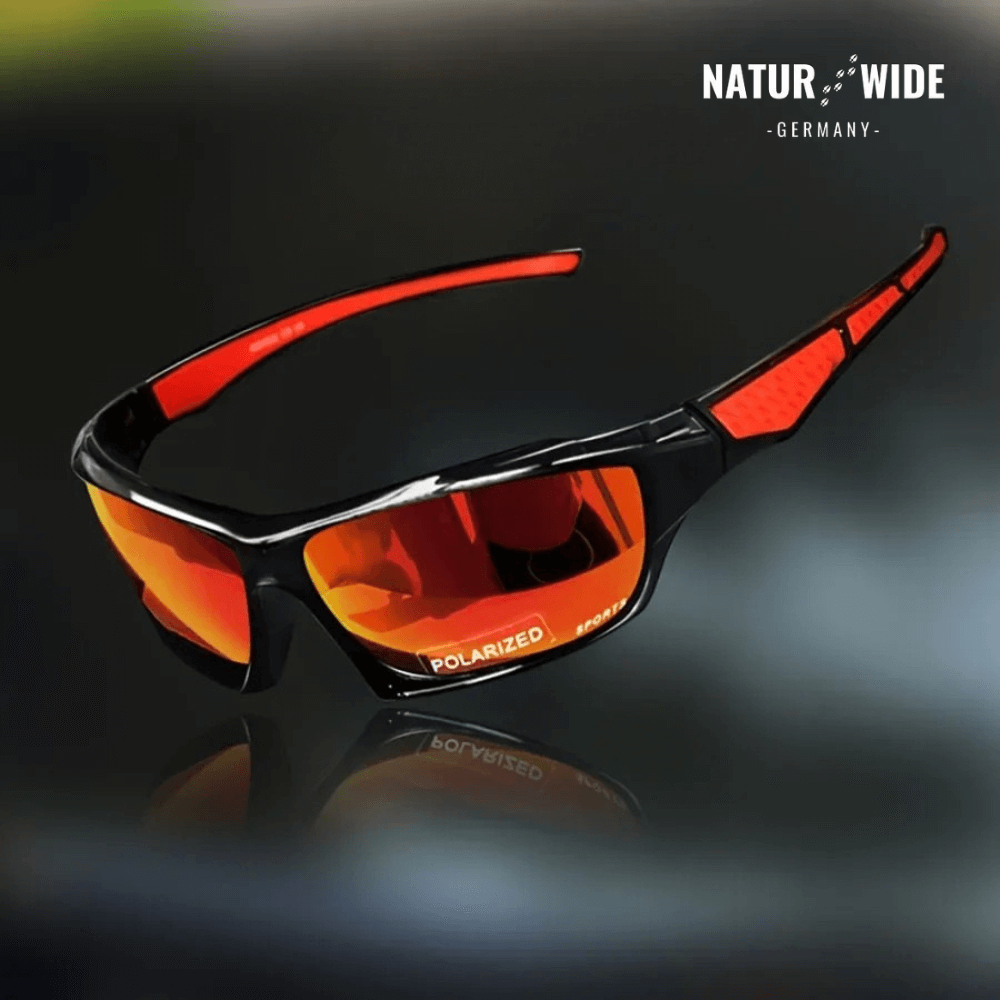 Polarisierte Sportsonnenbrille mit UV400-Schutz – Ansicht 19