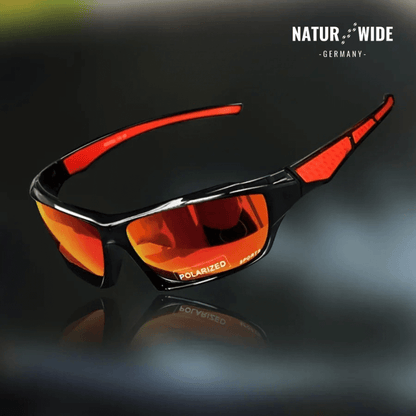 Polarisierte Sportsonnenbrille mit UV400-Schutz – Ansicht 19