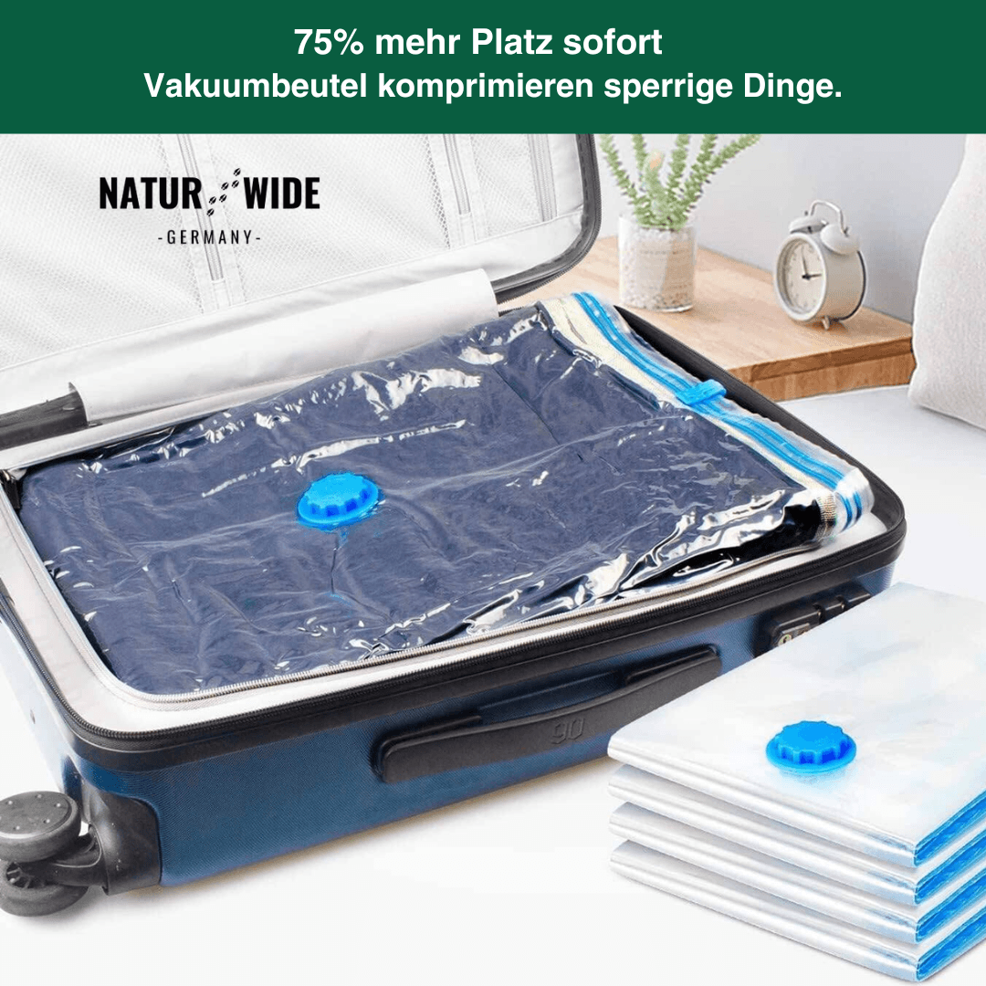 Vakuumbeutel für Kleidung & Bettdecken, 3 Stück – Ansicht 6