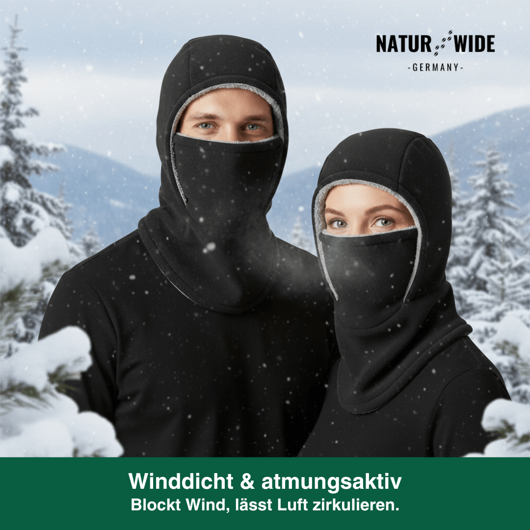 Winter Balaclava 3-in-1: Mütze, Schal und Maske – Ansicht 3
