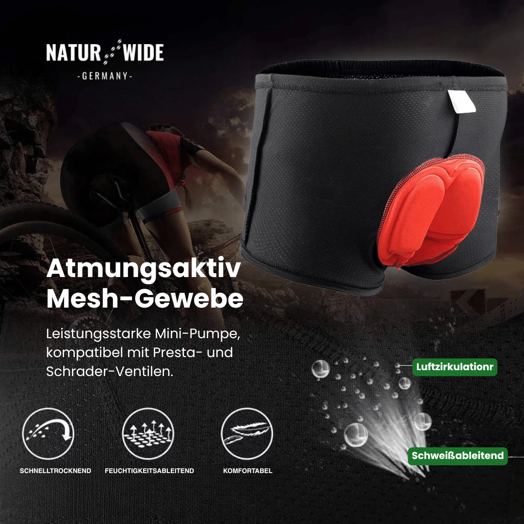 Gepolsterte Radunterhose Herren, 4D-Gelpolster – Ansicht 4