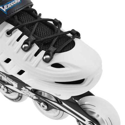 Größenverstellbare Inline Skates mit LED-Rollen – Ansicht 24