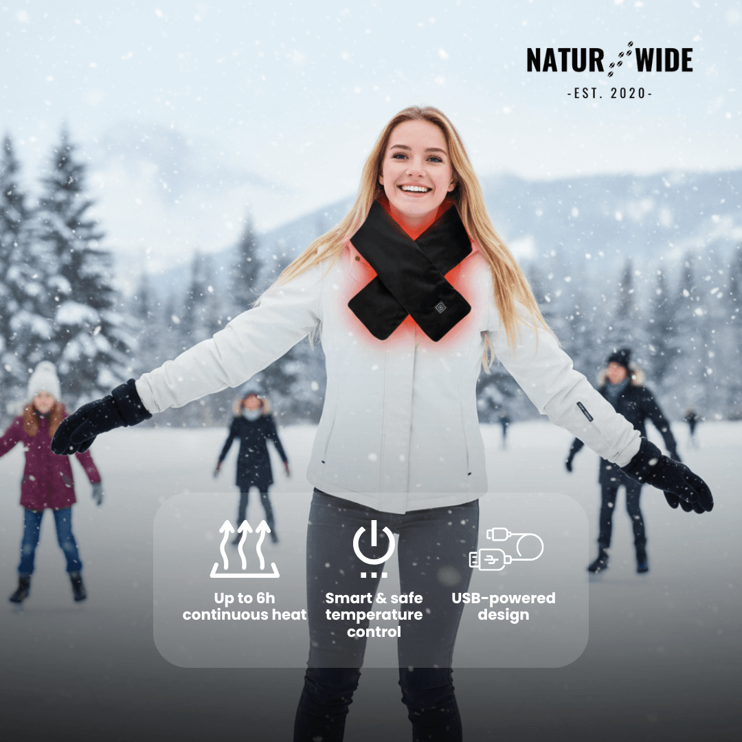 Heated Scarf with USB, Washable, 3 oz – view 5