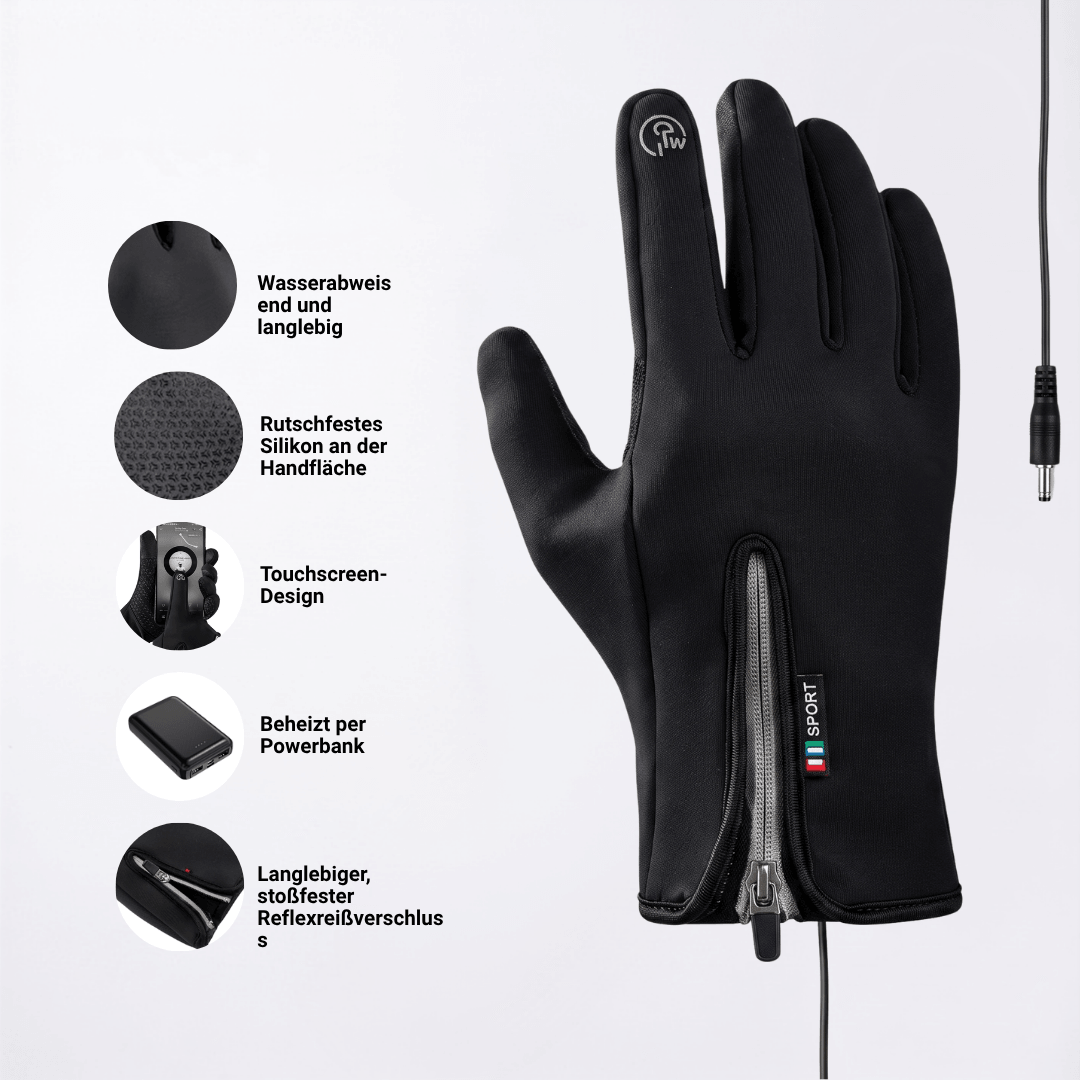 Beheizte USB-Handschuhe mit Touchscreen-Funktion – Ansicht 17
