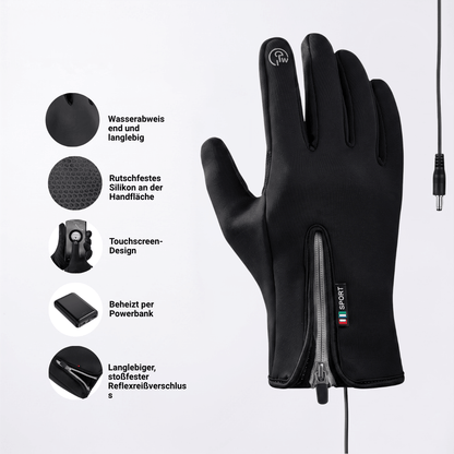 Beheizte USB-Handschuhe mit Touchscreen-Funktion – Ansicht 17