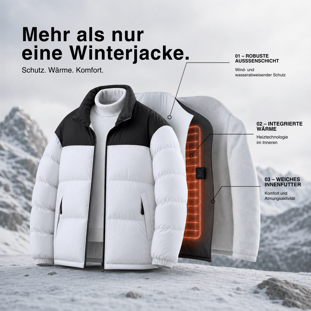 Beheizte Winterjacke mit 6 Heizzonen, 3 Stufen – Ansicht 15