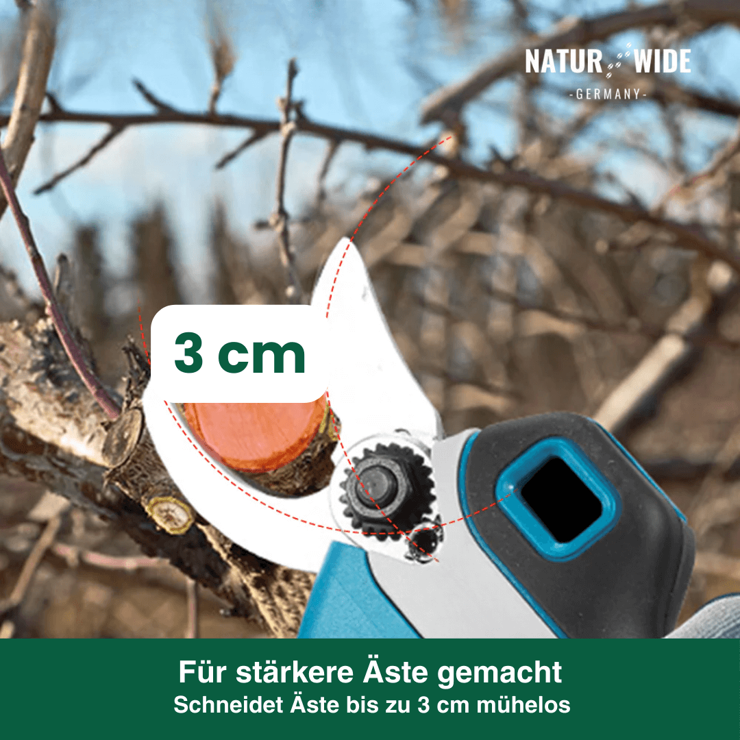 Akku-Hochentaster 4-in-1 mit Astschere, 2,4 m – Ansicht 9