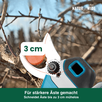 Akku-Hochentaster 4-in-1 mit Astschere, 2,4 m – Ansicht 9