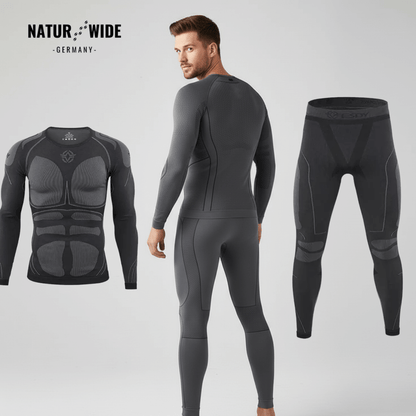 Thermo-Unterwäsche-Set Herren mit Kompression – Ansicht 8