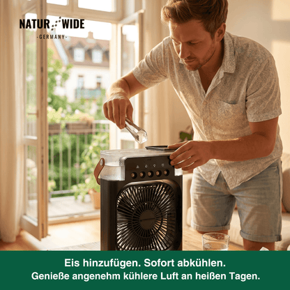 USB-Luftkühler 3-in-1 mit Nebel & LED-Licht – Ansicht 4