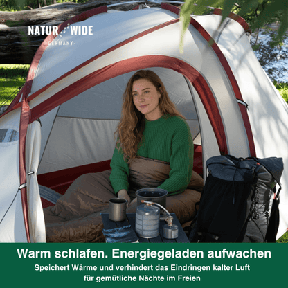 Mumienschlafsack, Komfort bis -1 °C oder -12 °C – Ansicht 6