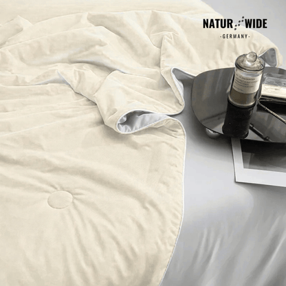 Kühlende Sommerdecke aus Ice Silk, doppelseitig – Ansicht 19