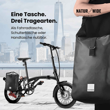 Fahrrad-Packtasche 10 L mit Rollverschluss – Ansicht 8
