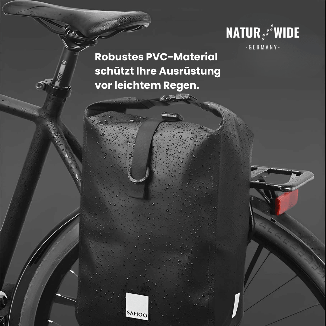 Fahrrad-Packtasche 10 L mit Rollverschluss – Ansicht 9