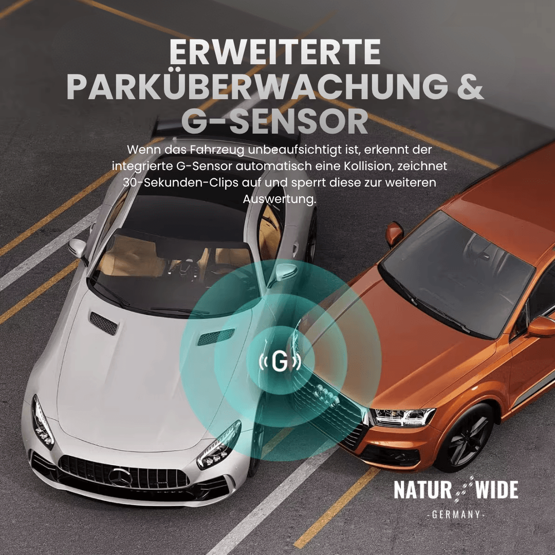 4K-Dashcam mit Sony-Sensor, WLAN & App – Ansicht 10