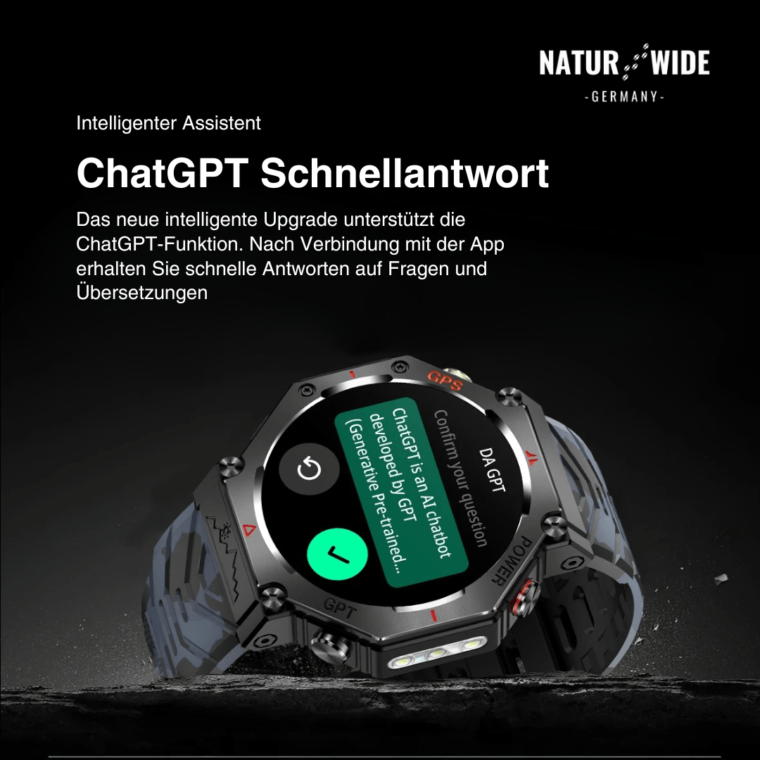 Outdoor-Smartwatch mit GPS, AMOLED & 10 ATM – Ansicht 9