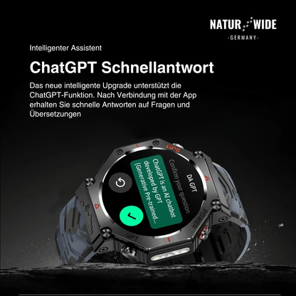 Outdoor-Smartwatch mit GPS, AMOLED & 10 ATM – Ansicht 9