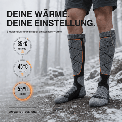 Beheizte Socken aus Baumwolle, 3 Heizstufen – Ansicht 10