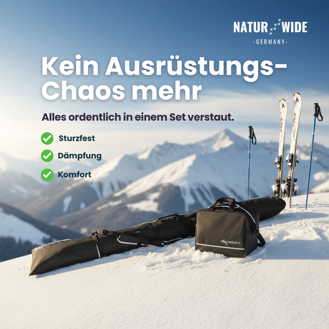Skisack & Skischuhtasche im Set, bis 200 cm – Ansicht 2