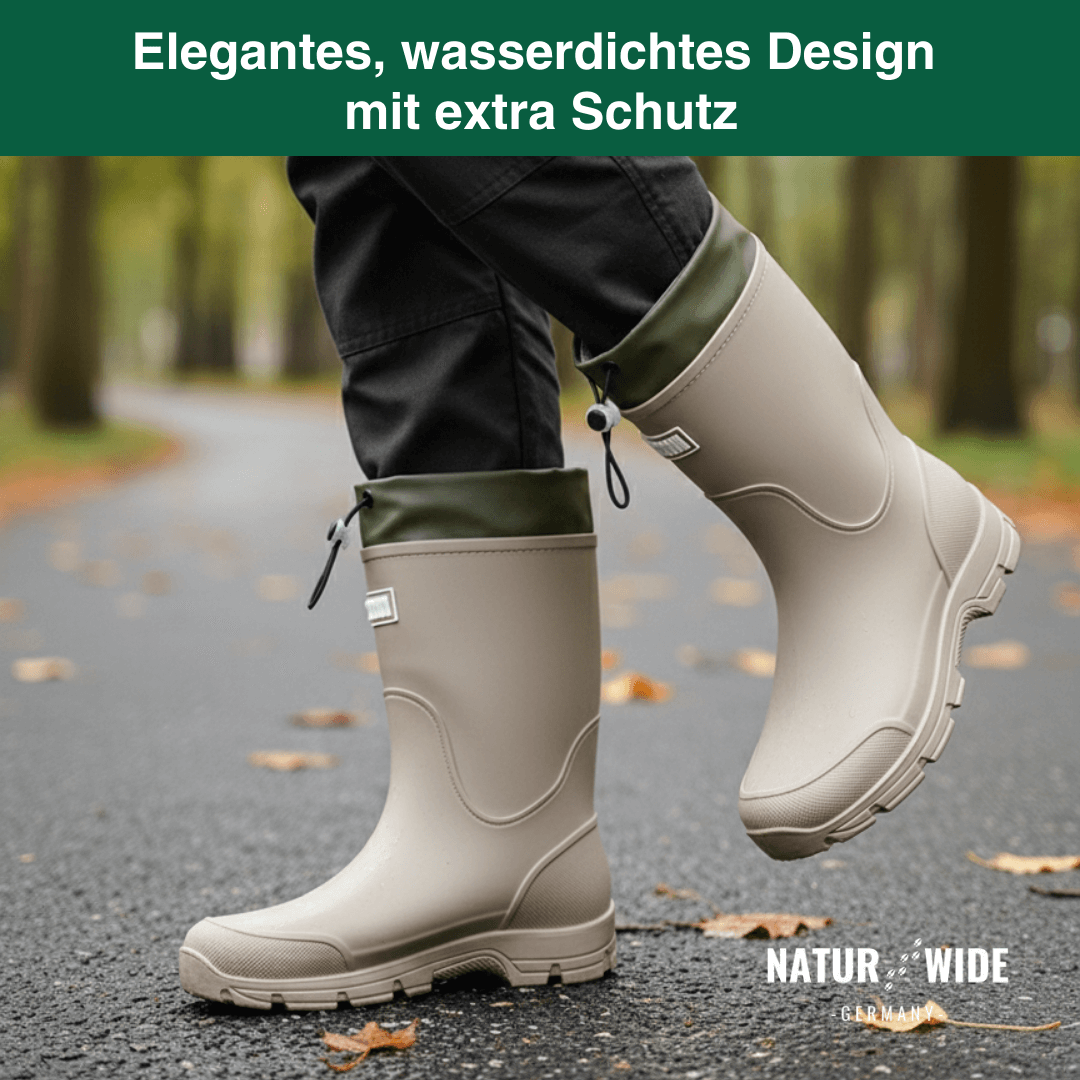 Wasserdichte Gummistiefel unisex, rutschfest – Ansicht 4