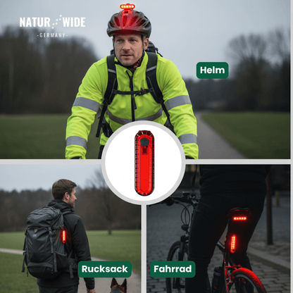 Fahrradlicht-Set mit 1200-Lumen-Frontlicht – Ansicht 18