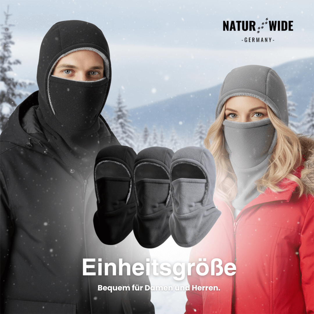 Winter Balaclava 3-in-1: Mütze, Schal und Maske – Ansicht 6