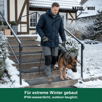 Beheizte Schneeschmelzmatte für Treppe & Weg – Ansicht 2