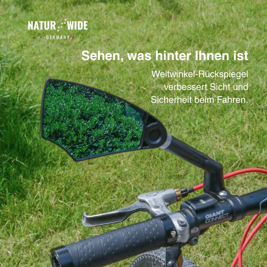 Fahrrad-Rückspiegel, 360° drehbar, entspiegelt – Ansicht 11