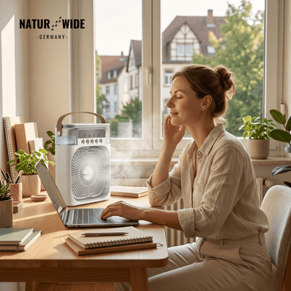 USB-Luftkühler 3-in-1 mit Nebel & LED-Licht – Ansicht 12