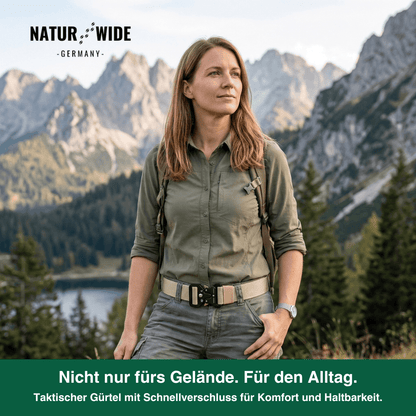 Taktischer Nylon-Gürtel mit Schnellverschluss – Ansicht 4