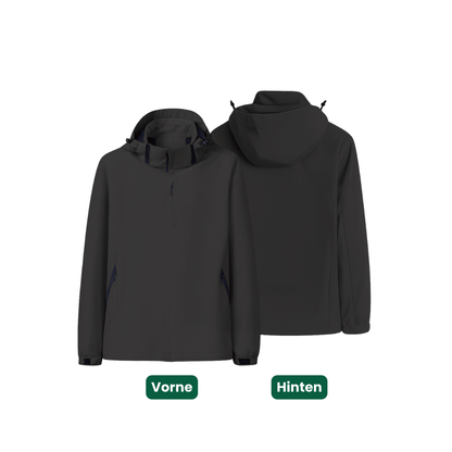 Leichte Regenjacke, 10.000 mm, abnehmbare Kapuze – Ansicht 16