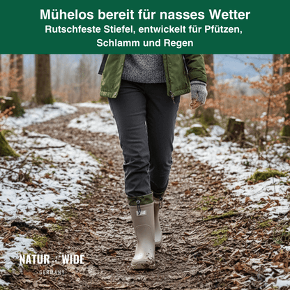 Wasserdichte Gummistiefel unisex, rutschfest – Ansicht 10