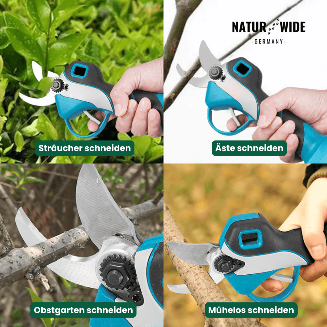 Akku-Hochentaster 4-in-1 mit Astschere, 2,4 m – Ansicht 4
