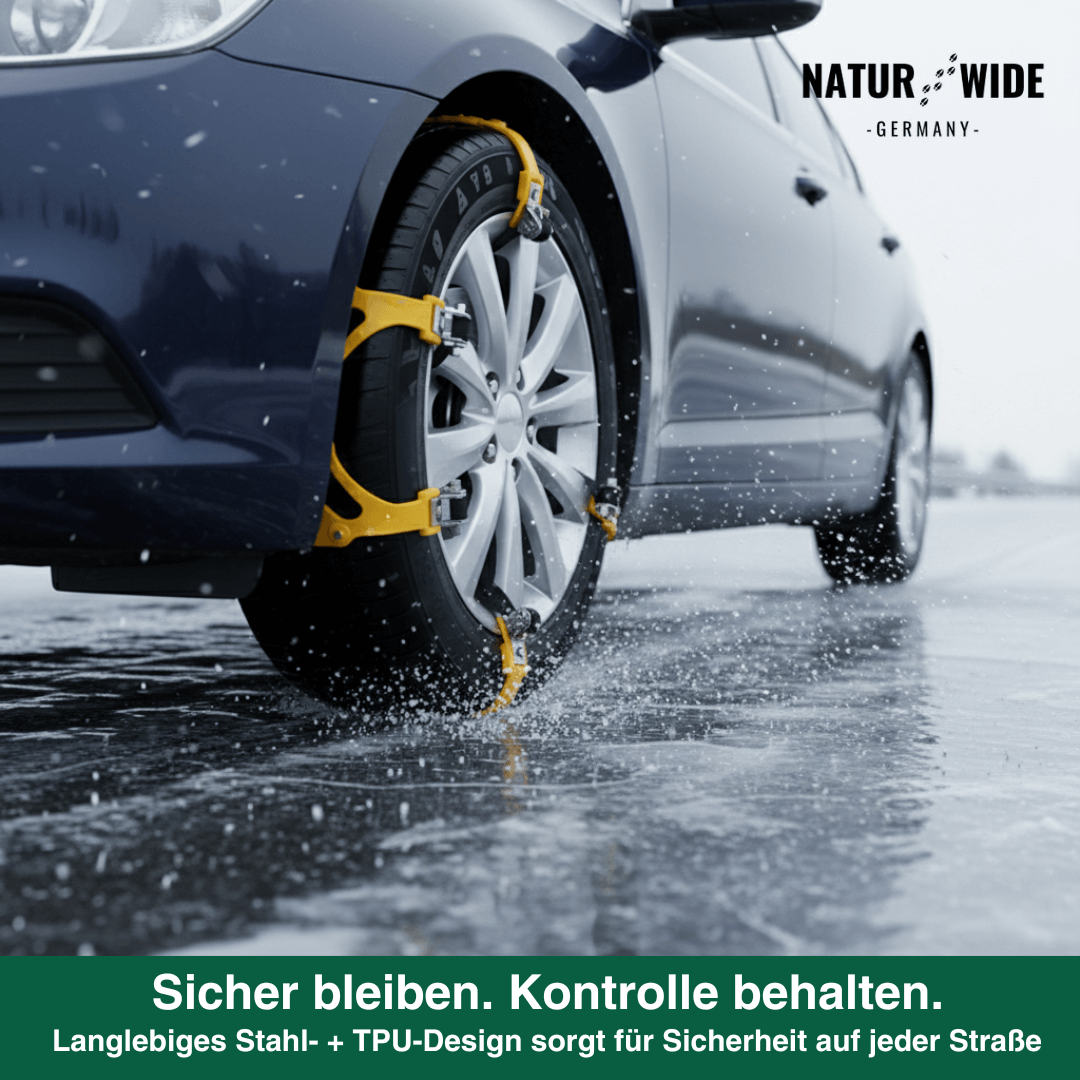 Schnee-Traktionshilfen, 3er-Set für einen Reifen – Ansicht 2