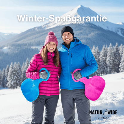 Schneerutscher mit Griffen, Kind & Erwachsene – Ansicht 8