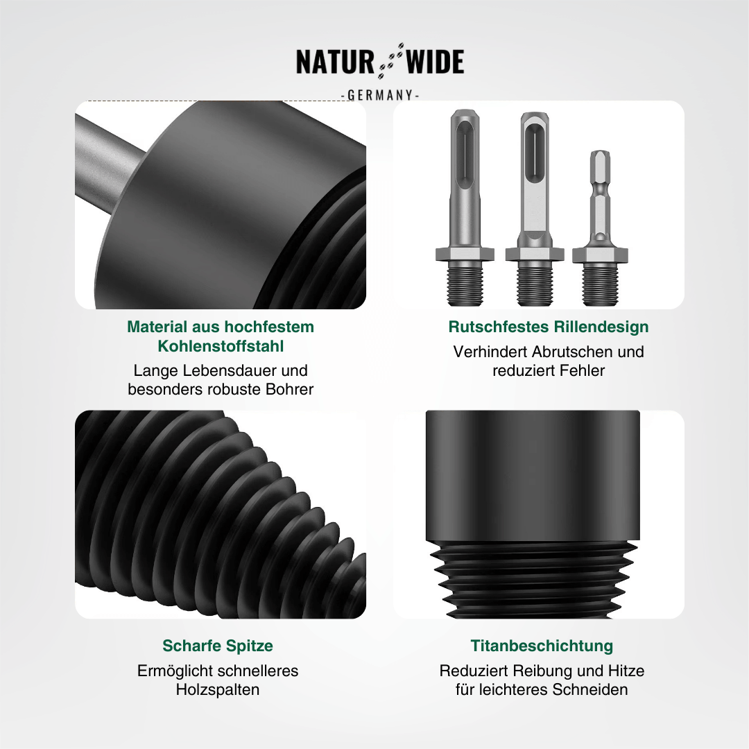 Kegelspalter 32 mm für die Bohrmaschine – Ansicht 13