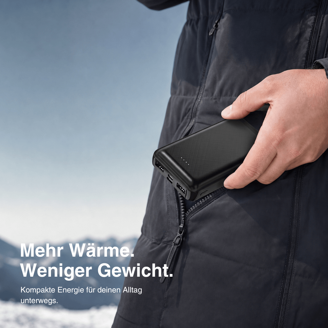 Powerbank 5.000 mAh für beheizte Kleidung – Ansicht 6