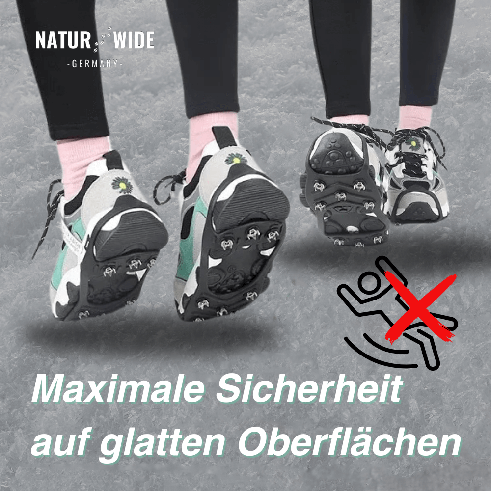 Schuhspikes für Eis & Schnee, Edelstahl-Spikes – Ansicht 4