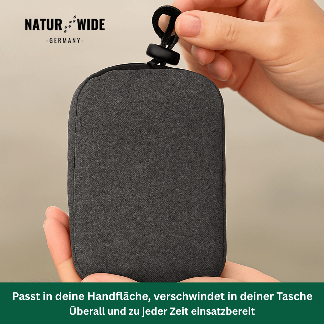 Aufblasbares Reisekissen mit Befestigungsgurt – Ansicht 8