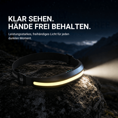 Stirnlampe Pro mit 400 Lumen, USB-C, Rotlicht – Ansicht 30