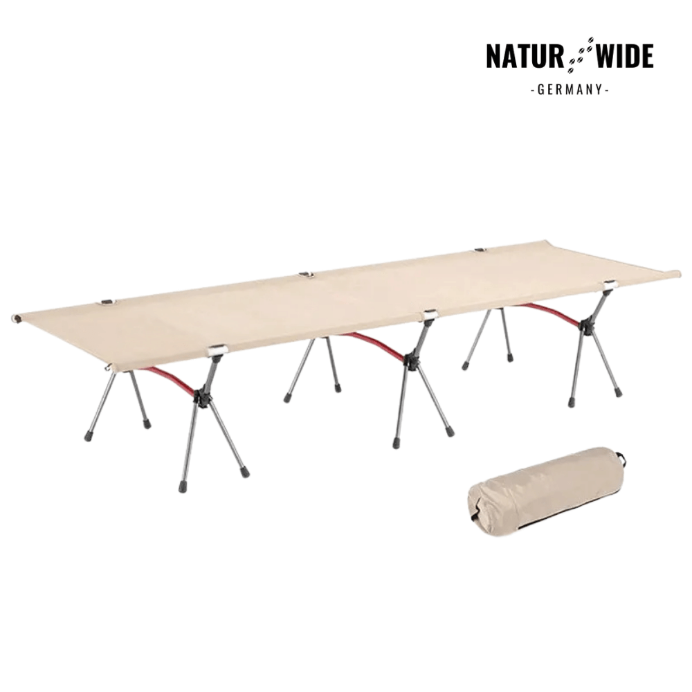Faltbares Feldbett bis 120 kg, nur 2,2 kg – Ansicht 8